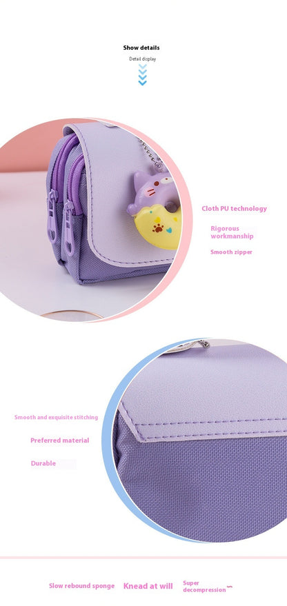 Pencil Case Storage With Multifunctional And Large Capacity