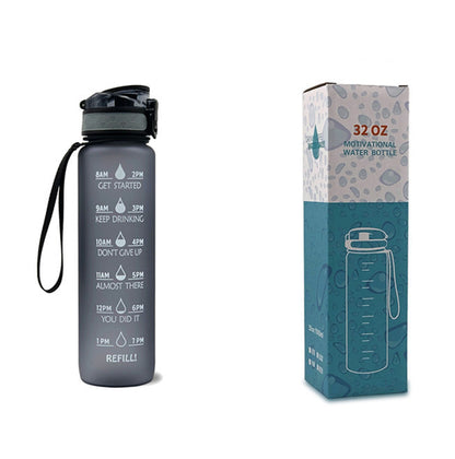 1L Tritan Water Bottle With Time Marker Bounce