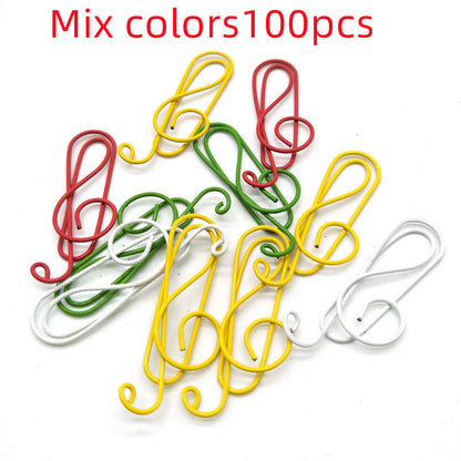 Color Music Character Paper Clips