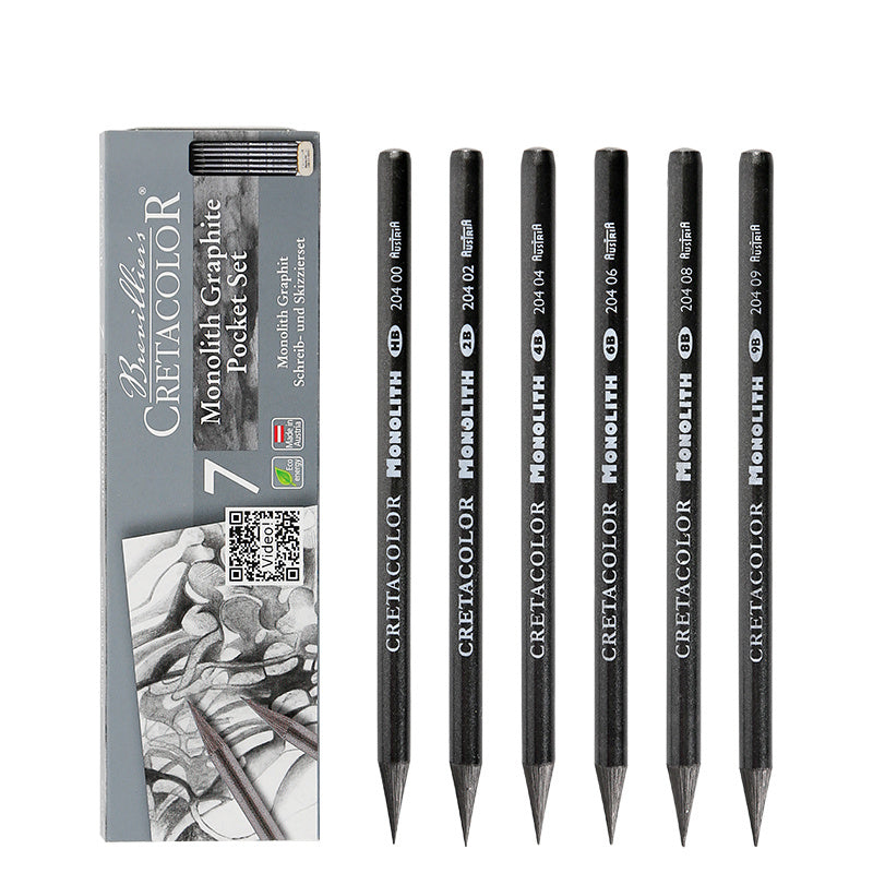 Sketch wood-free graphite pencil single full lead graphite pencil