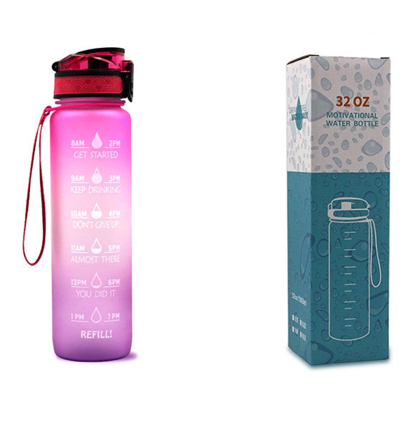 1L Tritan Water Bottle With Time Marker Bounce