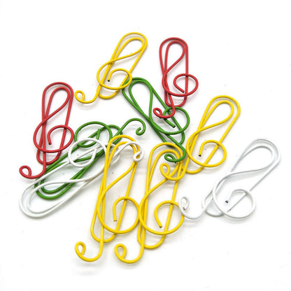 Color Music Character Paper Clips