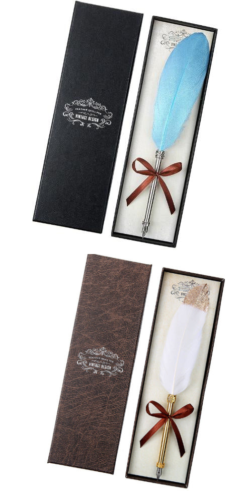 Feather Pen Gift Box