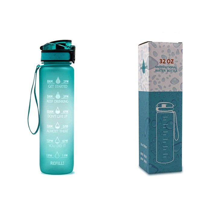 1L Tritan Water Bottle With Time Marker Bounce