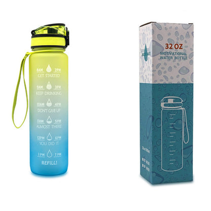 1L Tritan Water Bottle With Time Marker Bounce