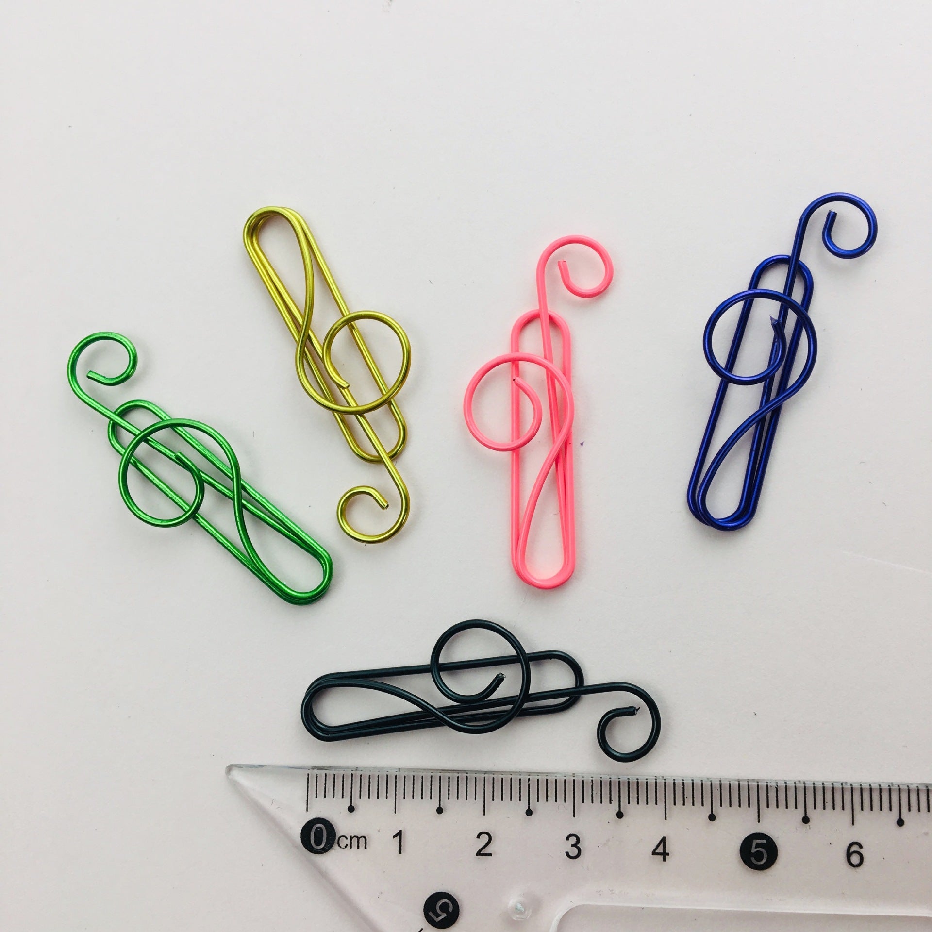 Color Music Character Paper Clips