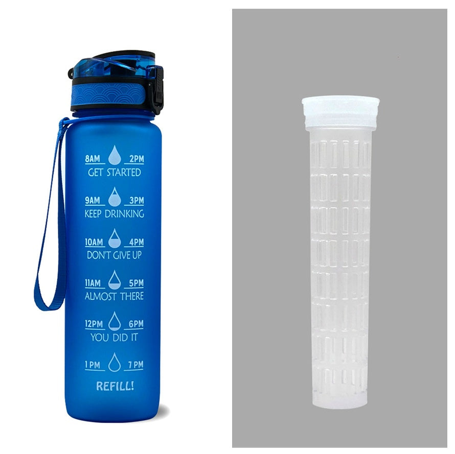 1L Tritan Water Bottle With Time Marker Bounce