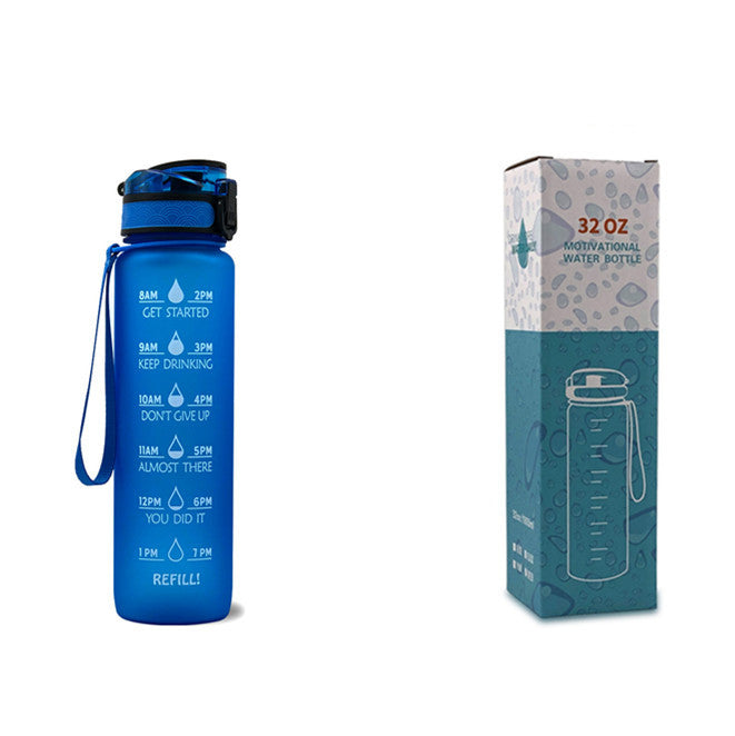 1L Tritan Water Bottle With Time Marker Bounce