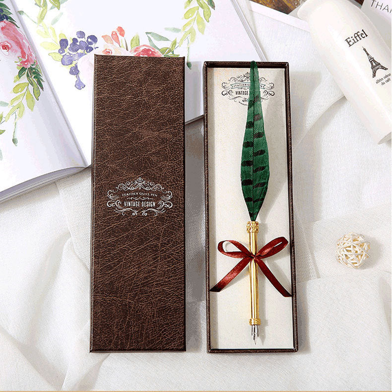 Feather Pen Gift Box