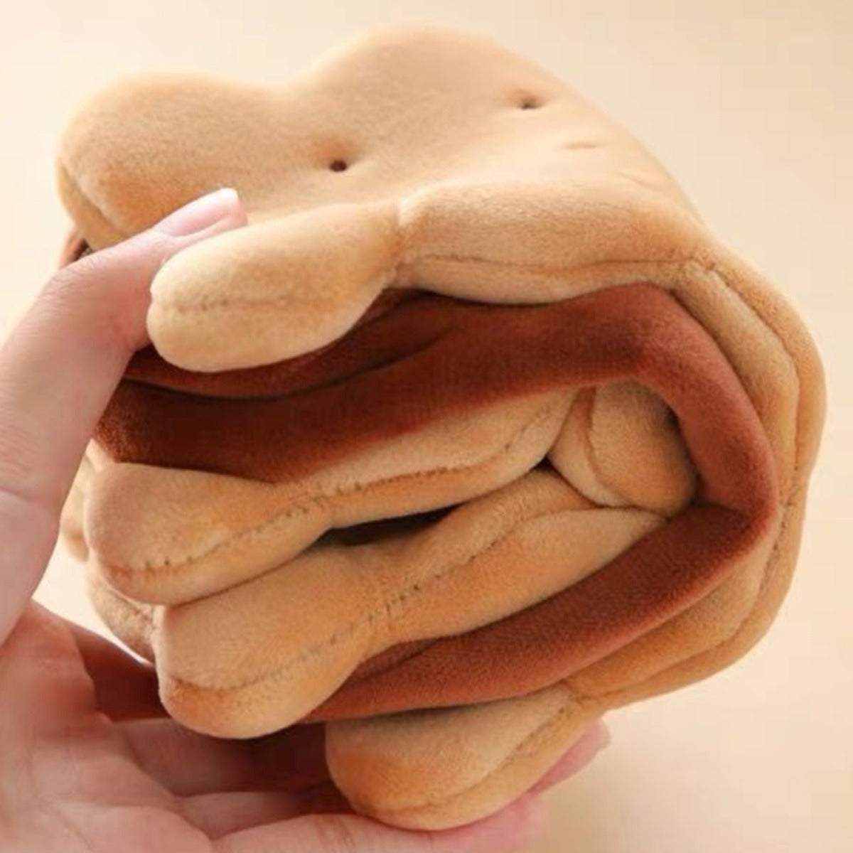 Sandwich Biscuit Plush Pencil Bag