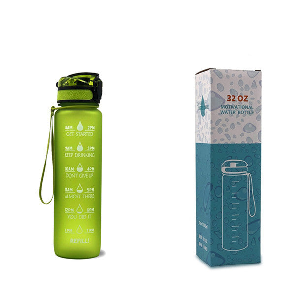 1L Tritan Water Bottle With Time Marker Bounce