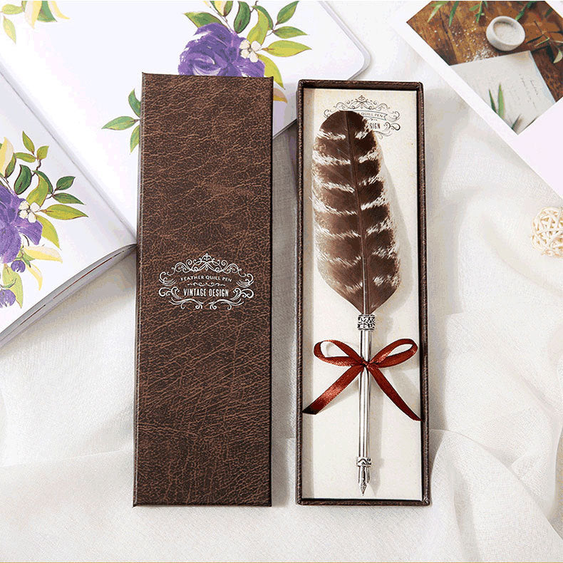 Feather Pen Gift Box