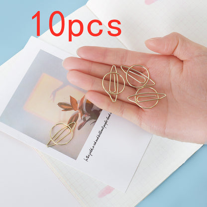 Creative Hand Bookmark Paper Clip - Unique Office Stationery & Desk Decor