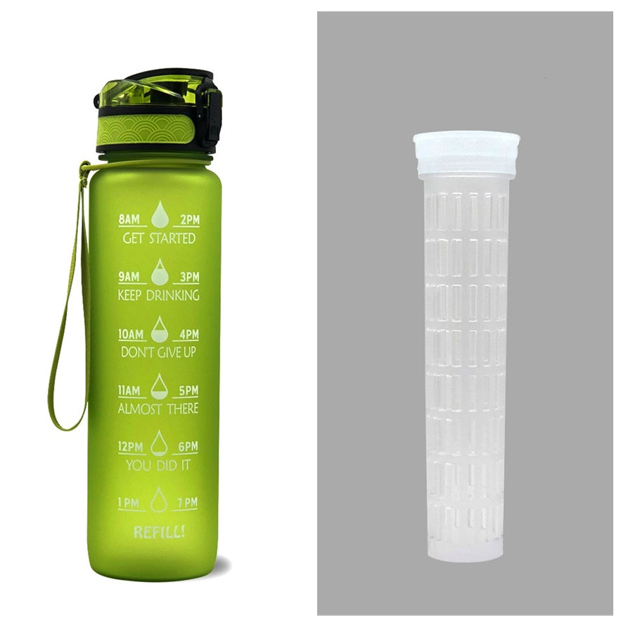 1L Tritan Water Bottle With Time Marker Bounce